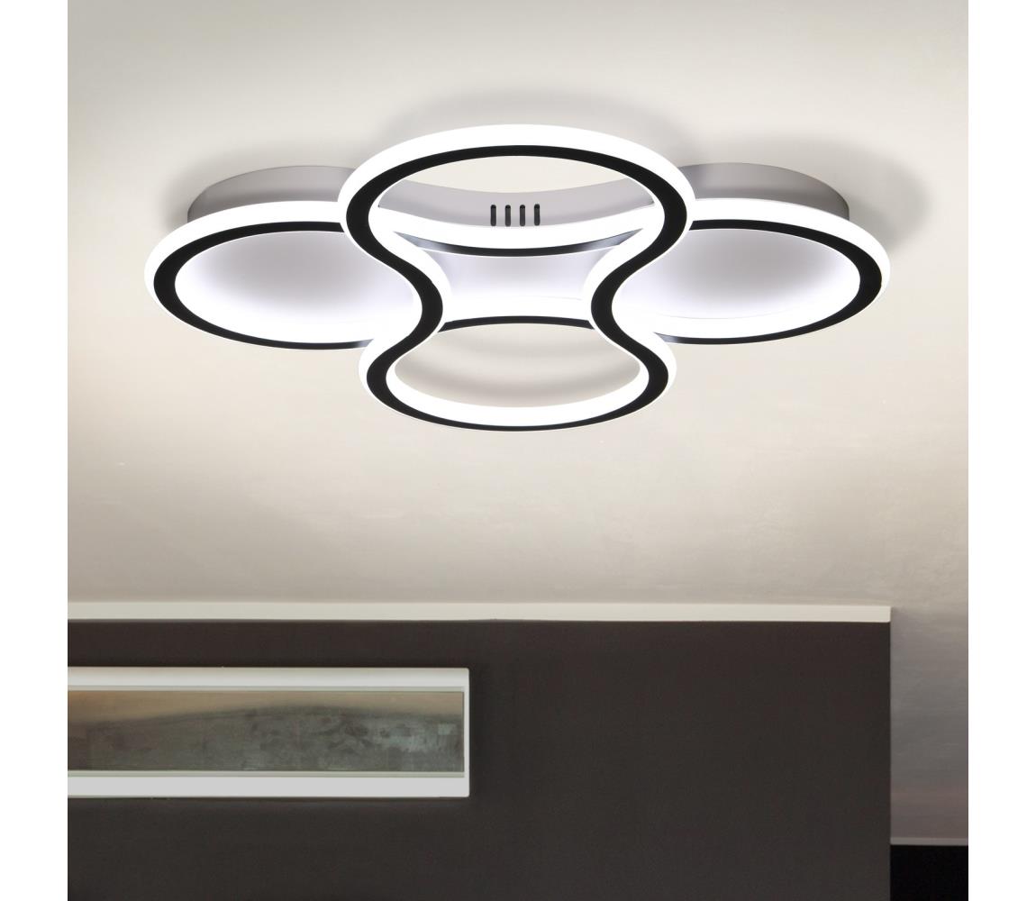 Brilagi - LED Stmívatelné stropní svítidlo ORELLI LED/53W/230V 3000-6000K + DO BRXL35180-53W/CR