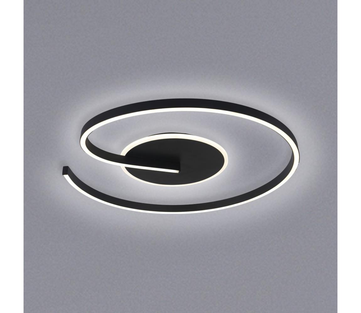 Brilagi -LED Stmívatelné stropní svítidlo SPIRAL LED/56W/230V 3000/4000/6000K+DO BR7262/BBK-56W