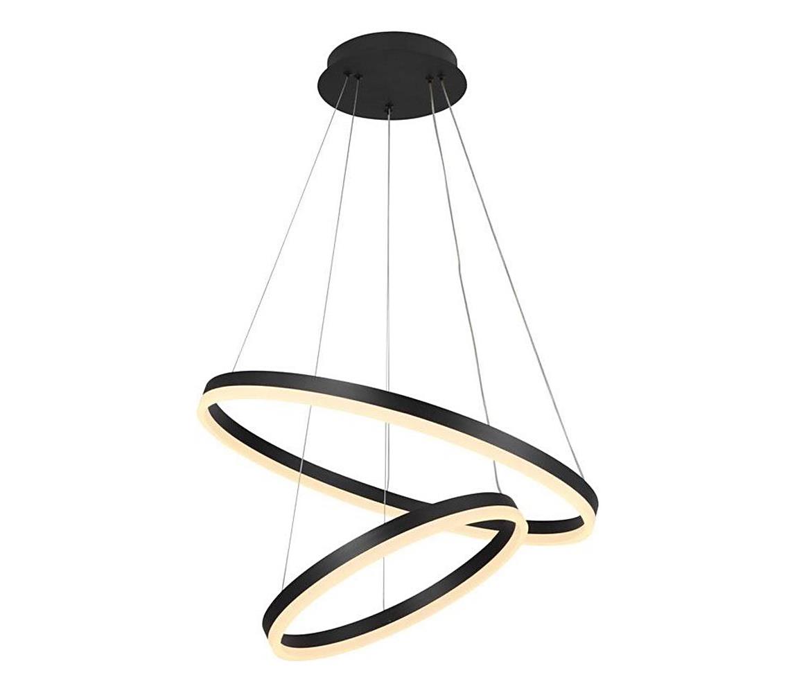 Brilagi - LED Stmívatelný lustr na lanku CIRCLE LED/70W/230V 3000-6500K černá+DO BG-J4310/B