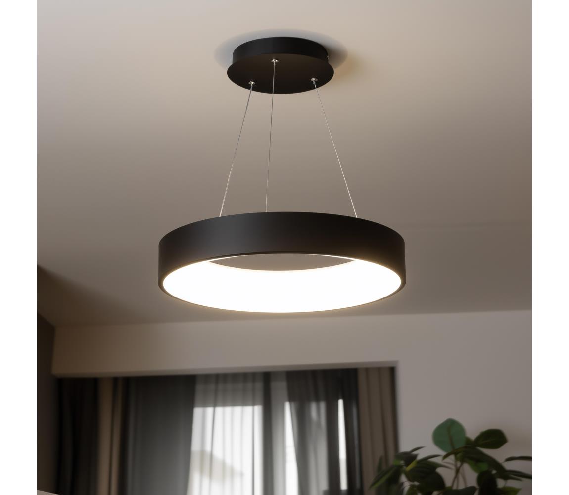 Brilagi - LED Stmívatelný lustr na lanku FALCON LED/80W/230V 3000-6500K + DO BRKL02R-80W/LED-CR