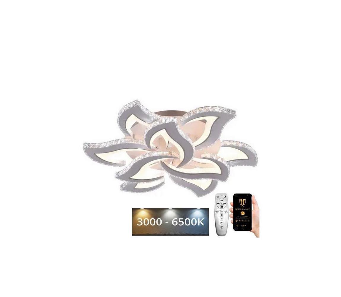 Brilagi - LED Stmívatelný přisazený lustr TWIST LED/180W/230V 3000-6500K + DO BG-J3337/W