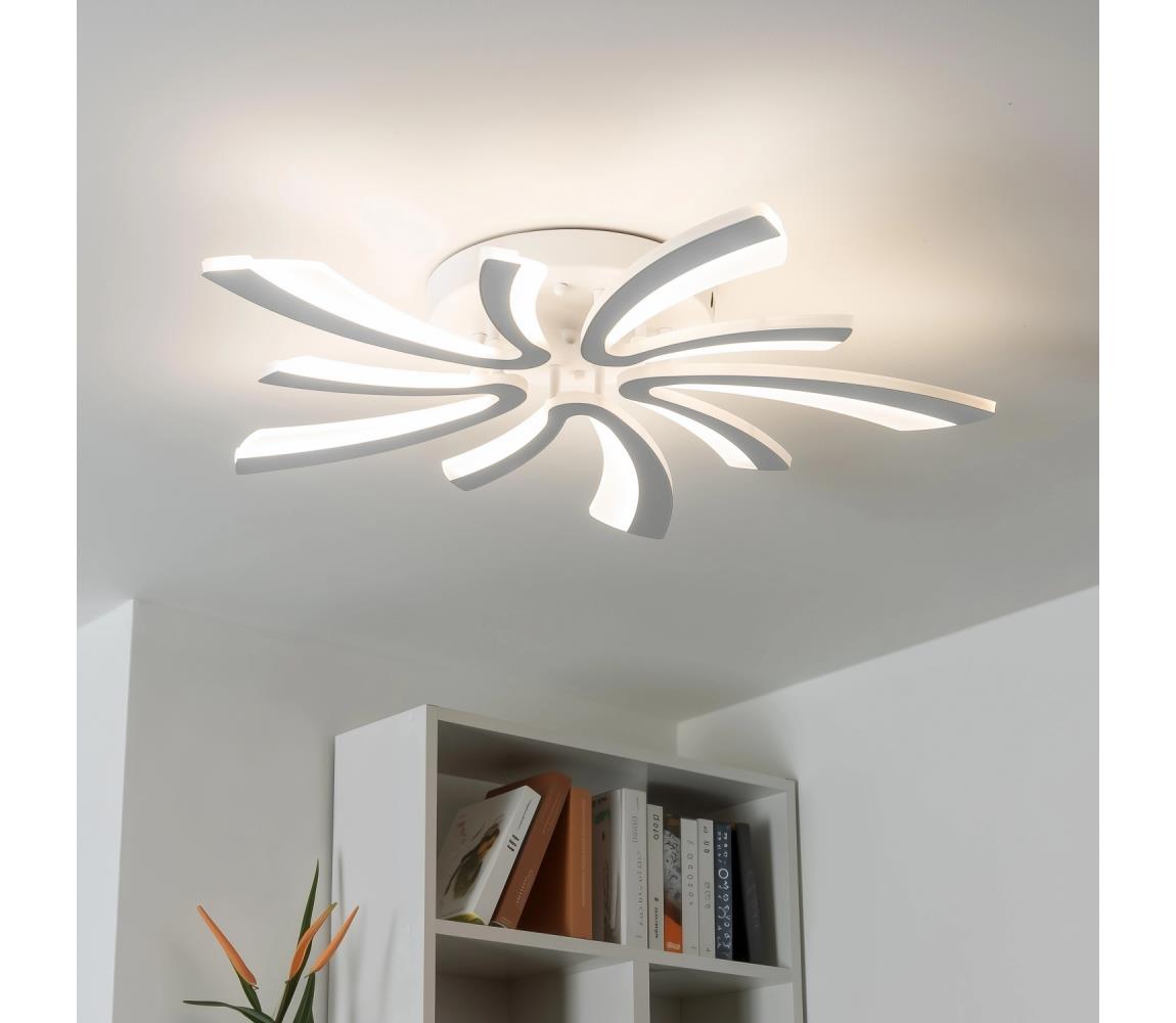 Brilagi - LED Stmívatelný přisazený lustr TWIST LED/55W/230V 3000-6500K bílá +DO BG-J3313/W