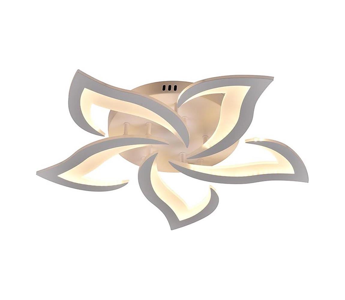 Brilagi -LED Stmívatelný přisazený lustr TWIST LED/55W/230V 3000-6500K bílá + DO BG-J3318/W