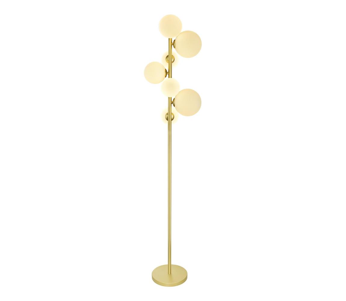 Brilagi - LED Stojací lampa MILLA 7xG9/3W/230V zlatá/bílá 3010-7GW