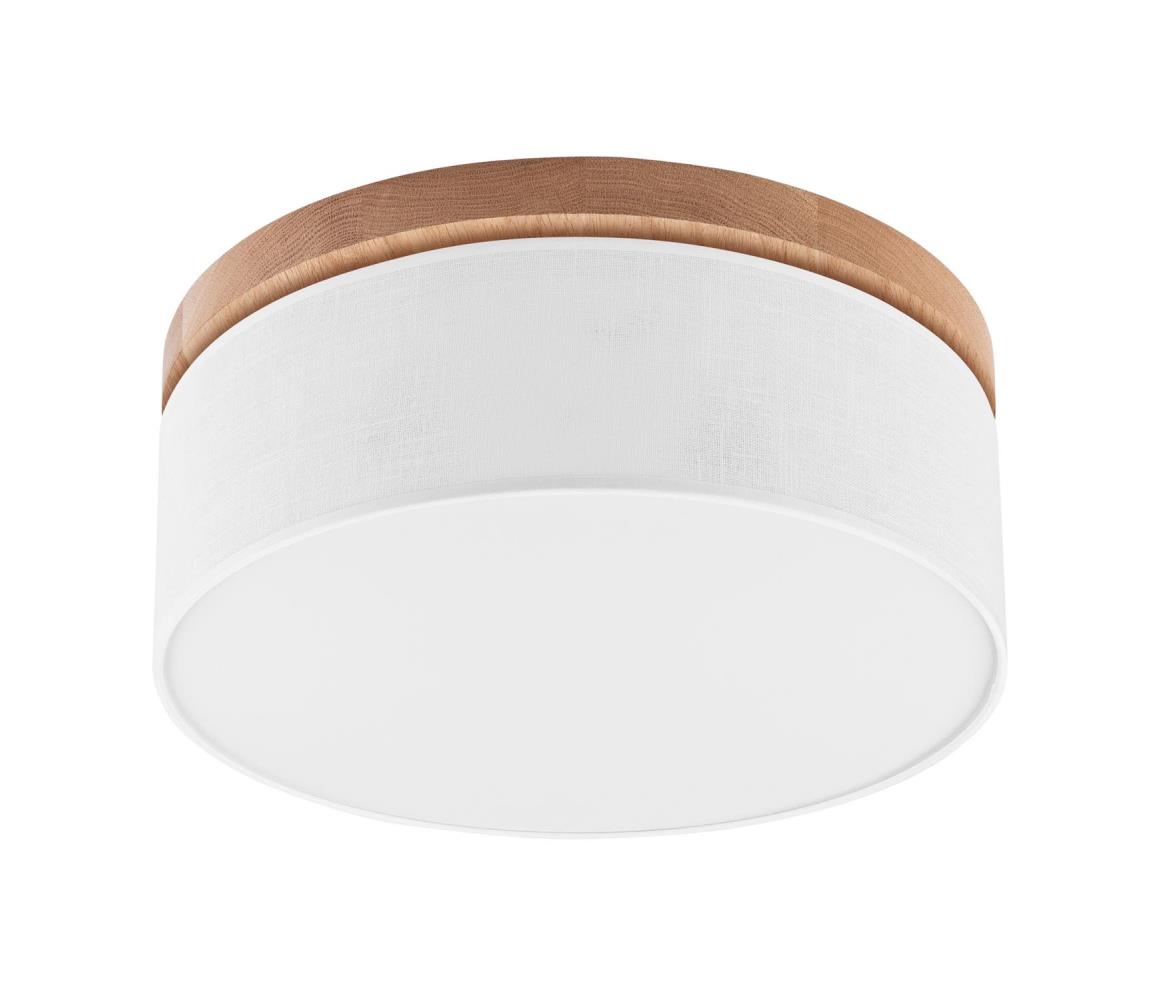 Brilagi - LED Stropní svítidlo BELLADONNA 2xE27/15W/230V pr. 40 cm bílá/dub 0508