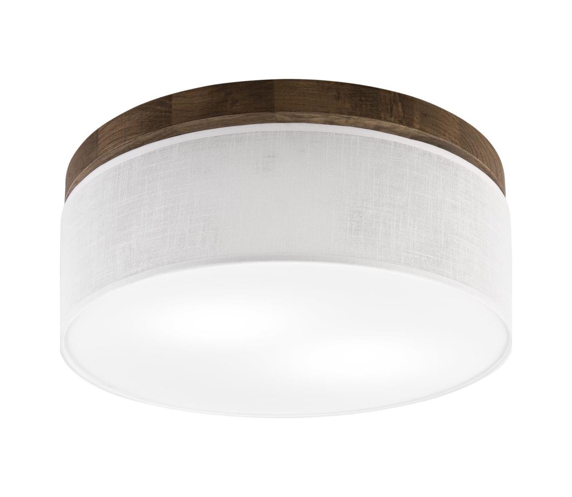 BRILAGI - LED Stropní svítidlo BELLADONNA 2xE27/15W/230V pr. 40 cm bílá/dub oř. 8590828609926