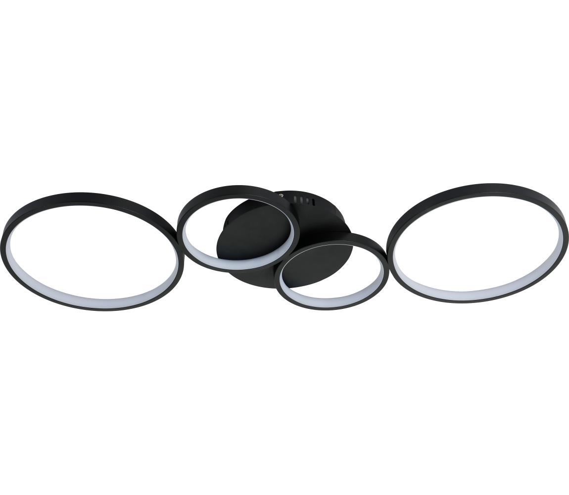 Brilagi - LED Stropní svítidlo ECHO LED/40W/230V 4000K 32x90 cm černá BRMXX1510