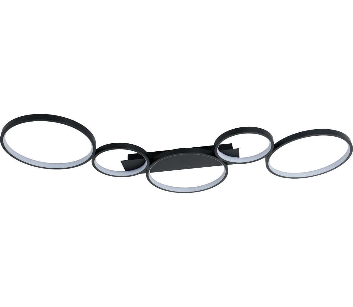 Brilagi - LED Stropní svítidlo ECHO LED/60W/230V 4000K 45x110 cm černá BRMXX1511