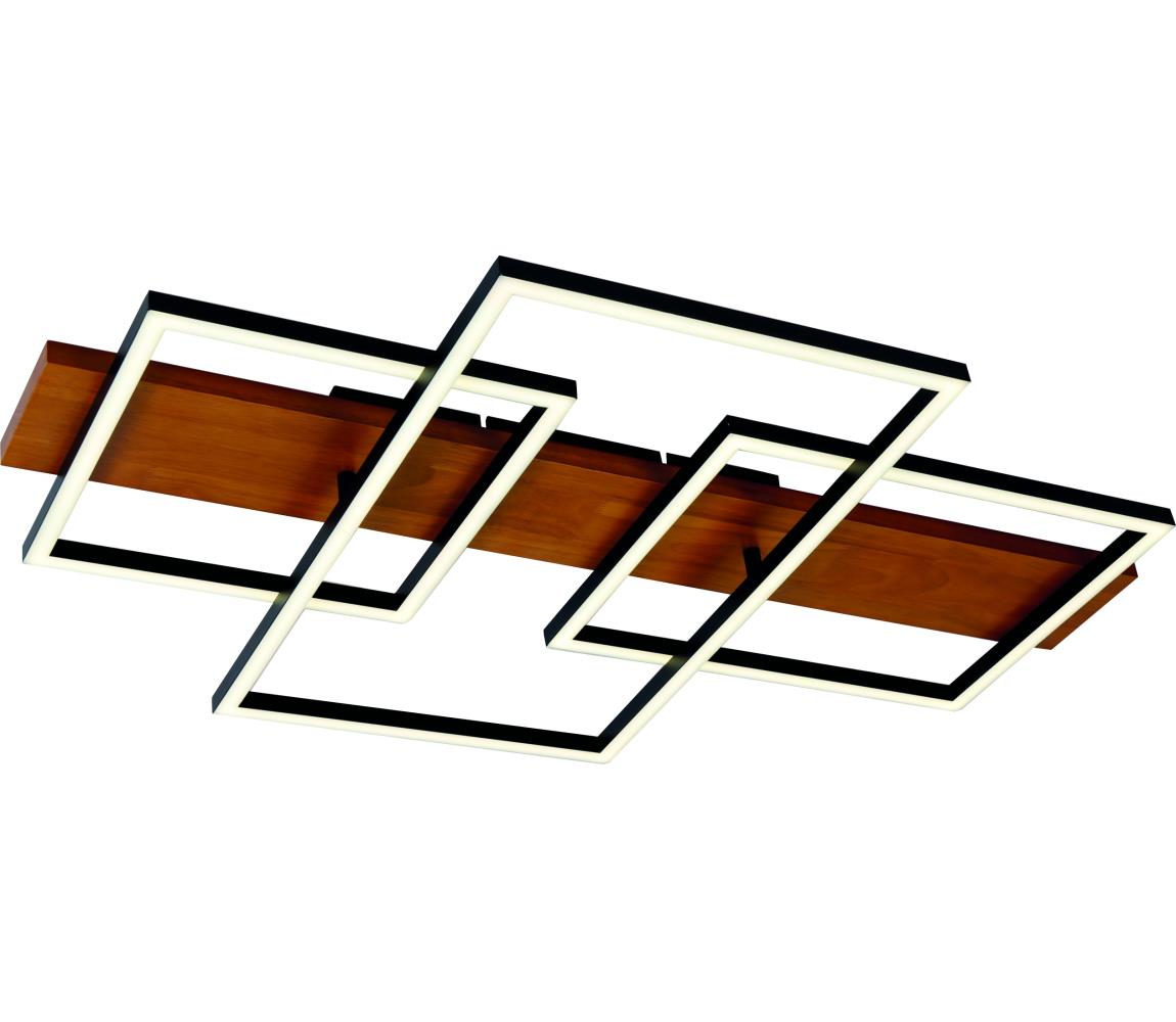 Brilagi - LED Stropní svítidlo PLANK LED/35W/230V 4000K 55x90 cm dřevo BRJF0036W-3