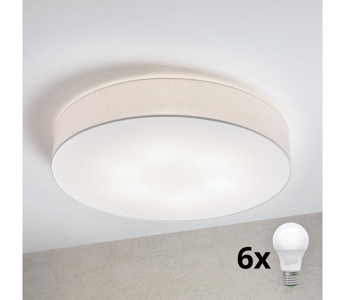 Brilagi - LED Stropní svítidlo SIRIJA 6xE27/15W/230V pr. 80 cm bílá 8590828019497
