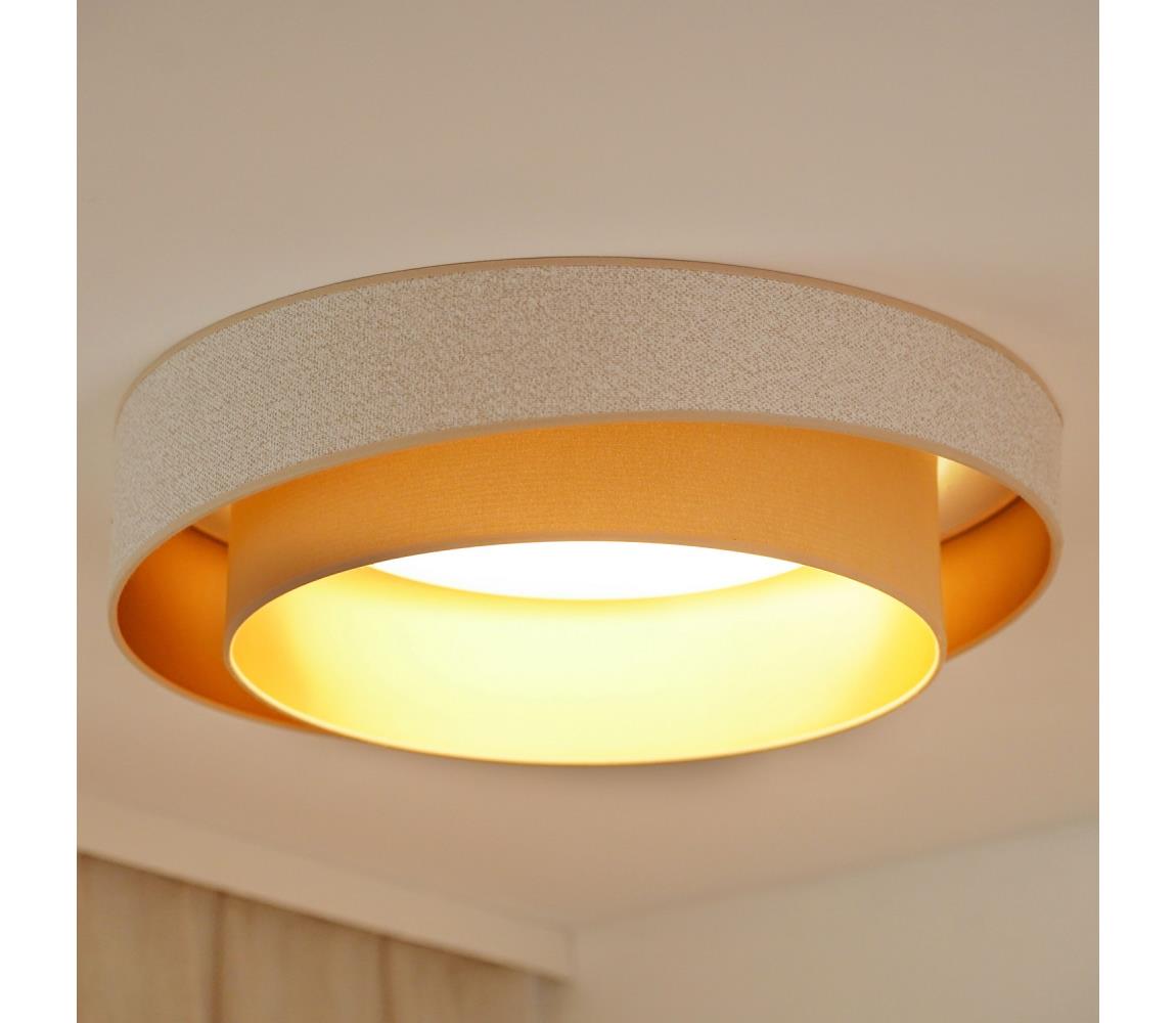 Brilagi - LED Stropní svítidlo VEGAS SHINE LED/24W/230V pr. 60 cm béžová/krémová 608251