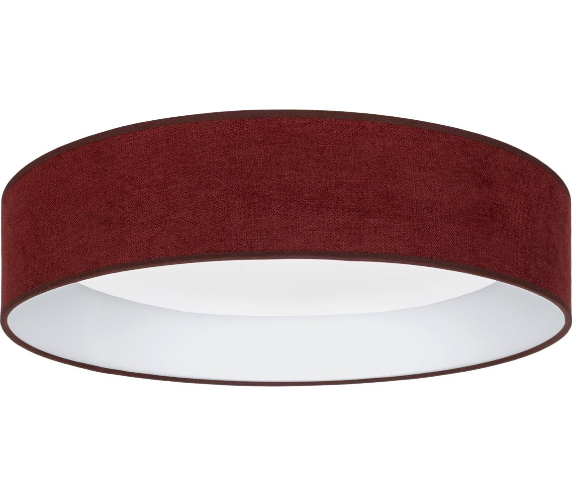 Brilagi - LED Stropní svítidlo VELVET SIMPLE LED/36W/230V 3000K pr. 55 cm vínová 8590828055747