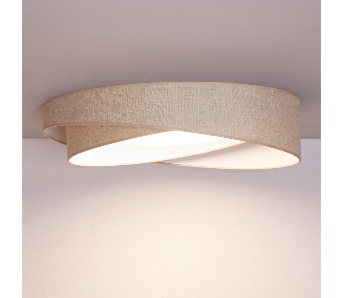 BRILAGI - LED Stropní svítidlo VELVET TWIST LED/24W/230V 4000K pr. 55 cm béžová 8590828043577