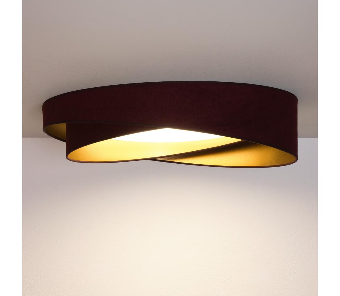 BRILAGI- LED Stropní svítidlo VELVET TWIST LED/24W/230V 4000K pr. 55 cm vín./zl. 8590828043621