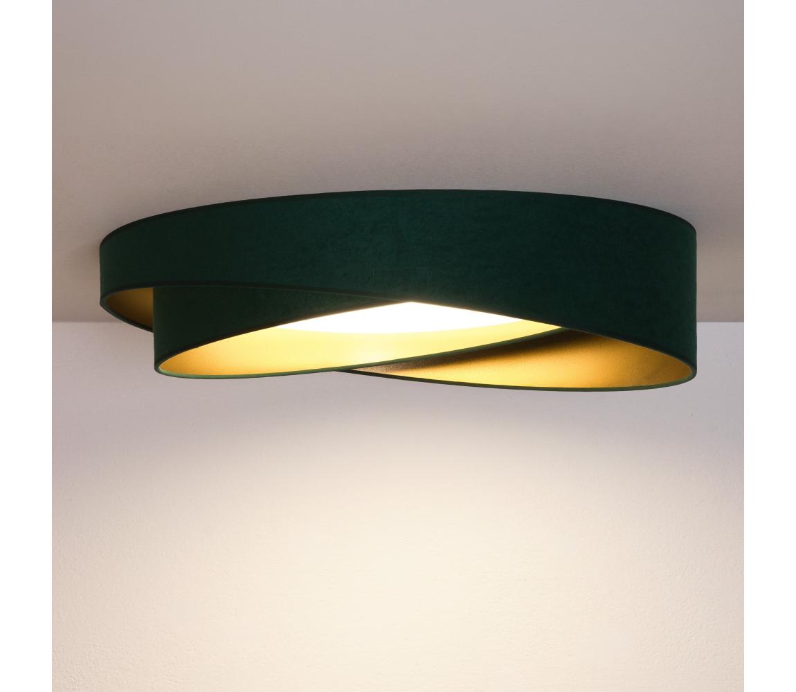BRILAGI- LED Stropní svítidlo VELVET TWIST LED/24W/230V 4000K pr. 55 cm zel./zl. 8590828043607
