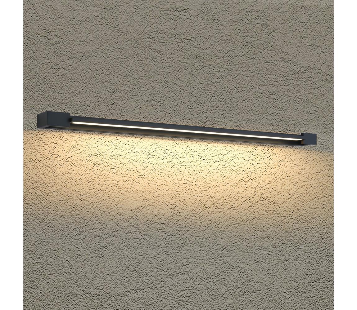 BRILAGI - LED Venkovní nástěnné svítidlo AQUA LINE LED/28W/230V 100 cm IP44 čern BG5874