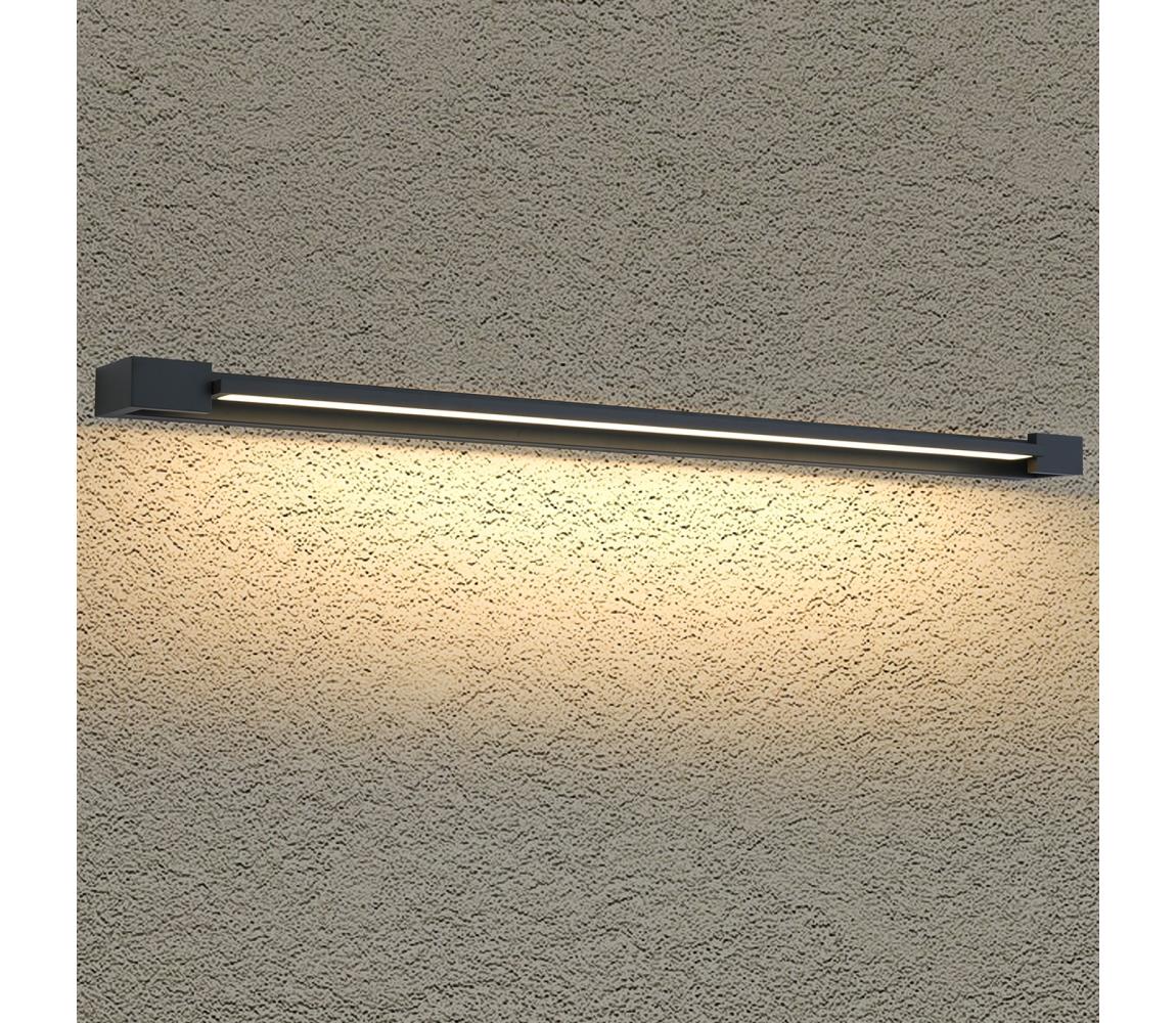 BRILAGI - LED Venkovní nástěnné svítidlo AQUA LINE LED/36W/230V 120 cm IP44 čern BG2533