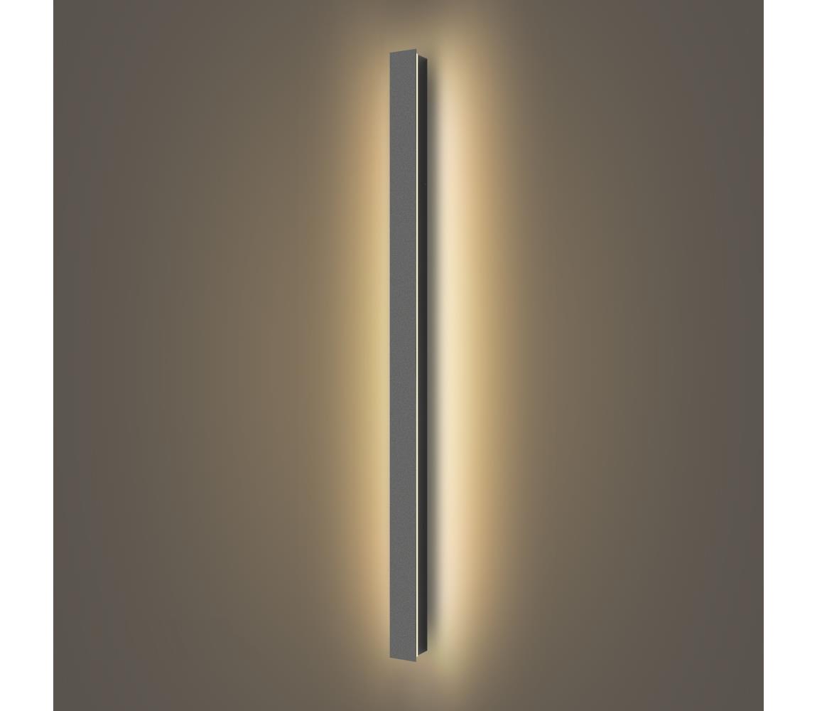Brilagi - LED Venkovní nástěnné svítidlo LINEAR LED/22W/230V 3000K IP65 antracit BRI284