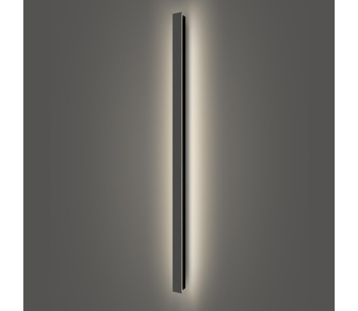 Brilagi - LED Venkovní nástěnné svítidlo LINEAR LED/32W/230V 4000K IP65 černá BRI289