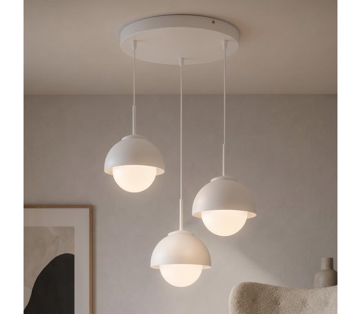 BRILAGI - Lustr na lanku COSMO 3xE27/60W/230V bílá 87-028B