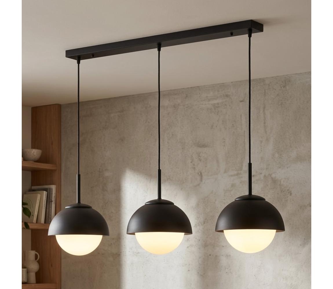 BRILAGI - Lustr na lanku COSMO 3xE27/60W/230V černá 87-016B