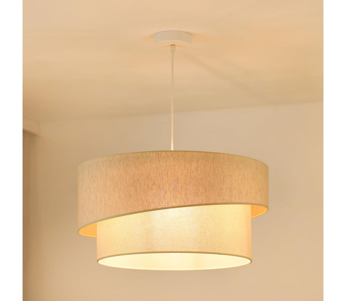 Brilagi - Lustr na lanku SHINE 1xE27/15W/230V pr. 50 cm krémová 609715