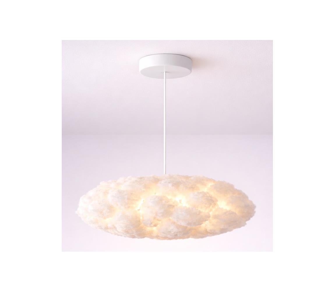 Brilagi - Lustr na lanku SOLEAIR 1xE27/60W/230V bílá 390FLH2979