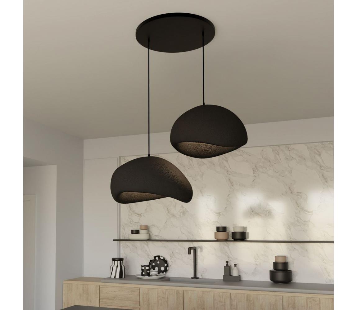 Brilagi - Lustr na lanku WABI SABI 2xE27/40W/230V pr. 60 cm černá 422WBL1108