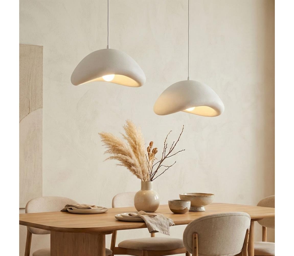 Brilagi - Lustr na lanku WABI SABI 2xE27/40W/230V pr. 74 cm bílá 118OPV1211