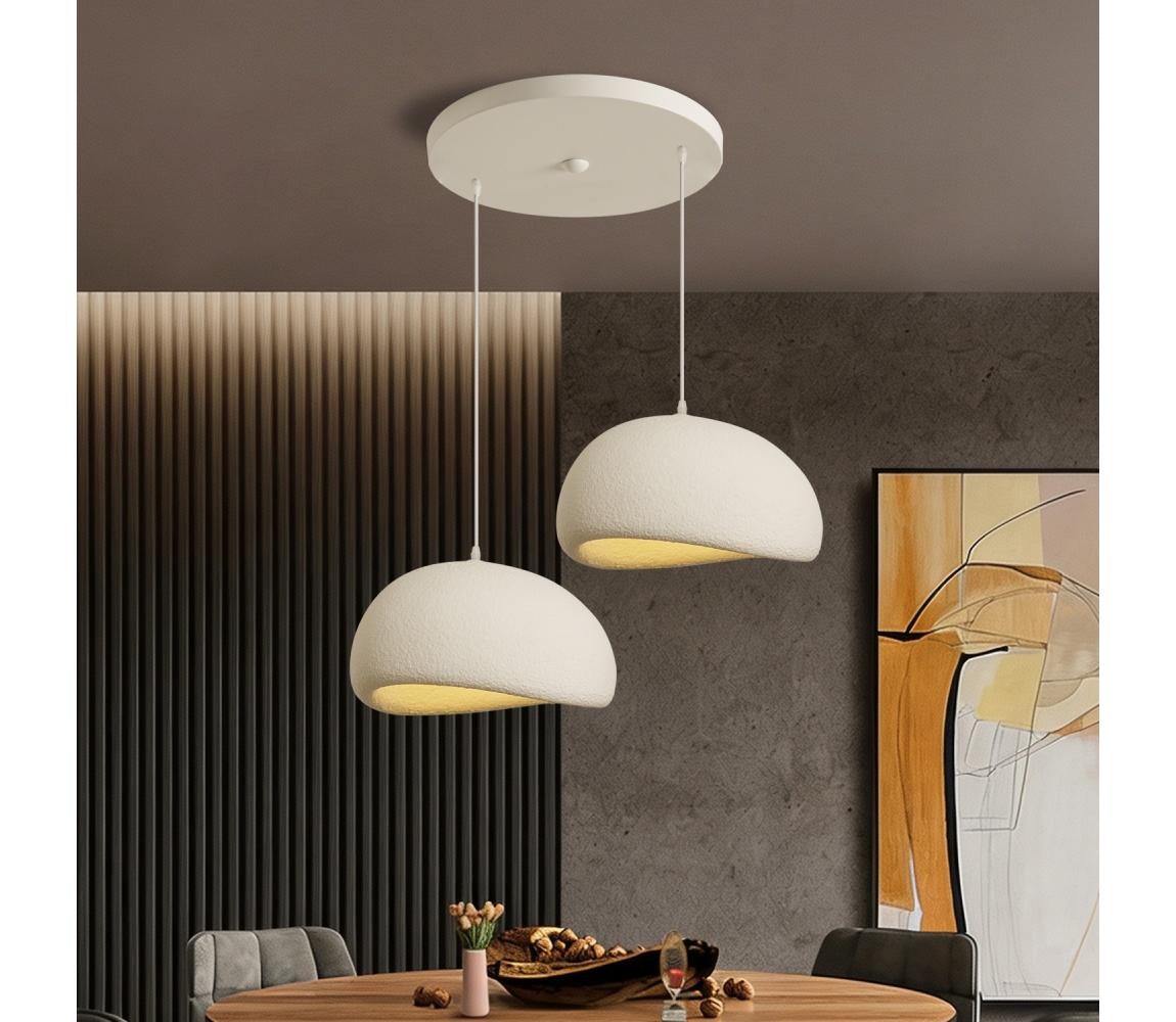 BRILAGI - Lustr na lanku WABI SABI 2xE27/60W/230V bílá BRI1005