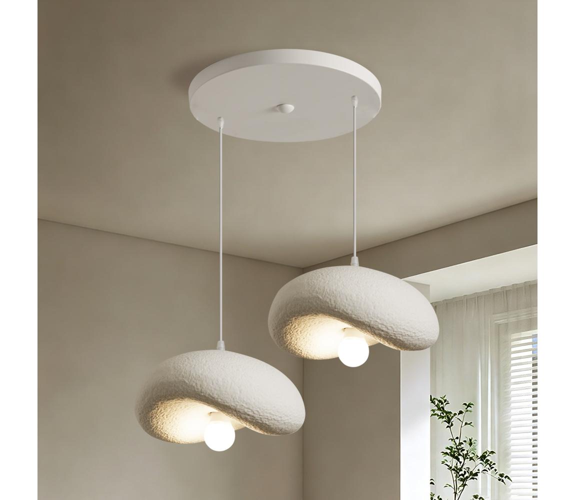 BRILAGI - Lustr na lanku WABI SABI 2xE27/60W/230V bílá BRI1105