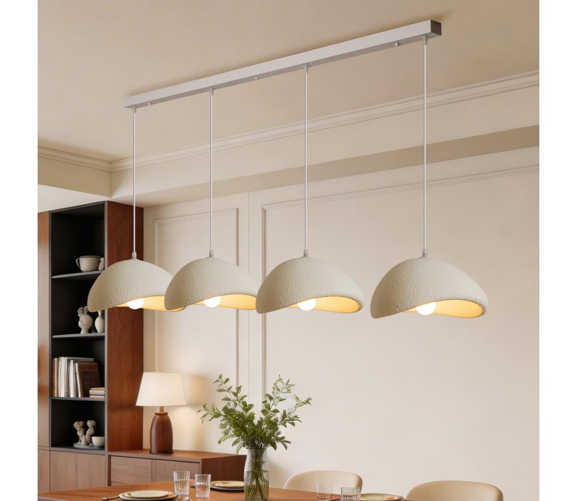 BRILAGI - Lustr na lanku WABI SABI 4xE27/60W/230V bílá BRI1000