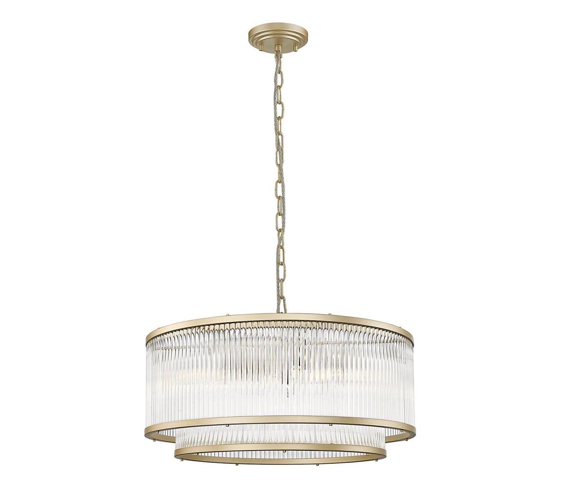 Brilagi - Lustr na řetězu RAMOS 6xE14/60W/230V zlatá BG-P0528-06H-V6AC