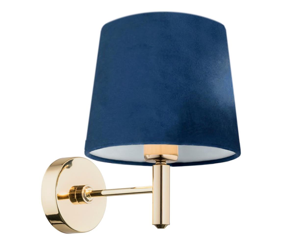 Brilagi - Nástěnné svítidlo MONTE 1xE27/60W/230V modrá/zlatá 8590828053408