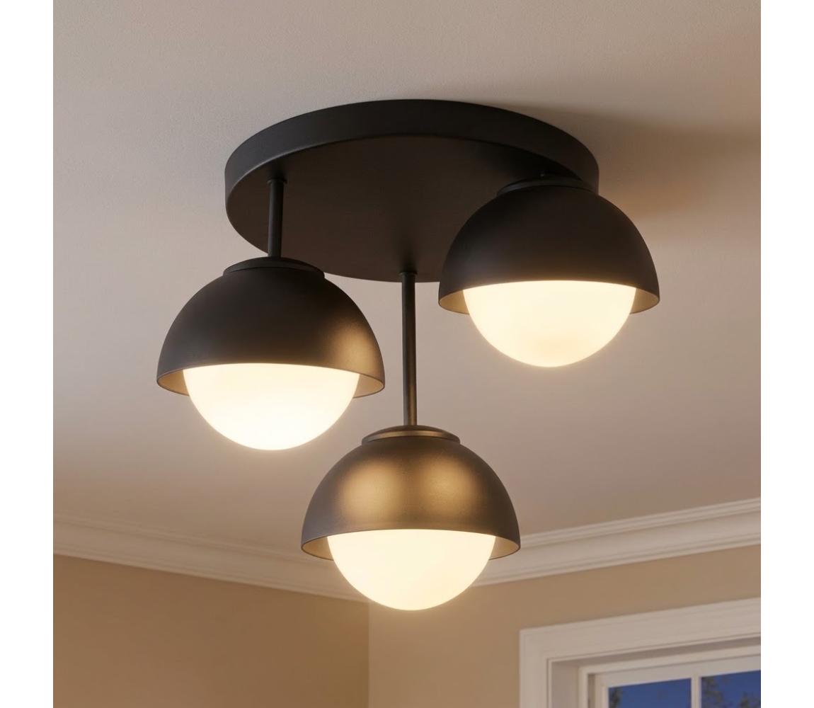 BRILAGI - Přisazený lustr COSMO 3xE27/60W/230V černá 87-020B