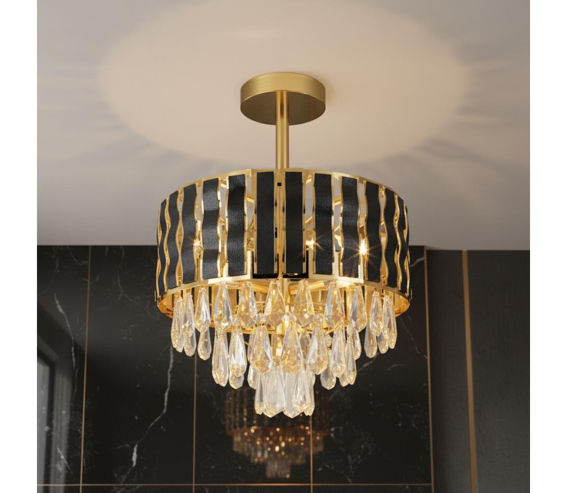 Brilagi - Přisazený lustr CRISTAL 5xE14/40W/230V pr. 38 cm BG72416