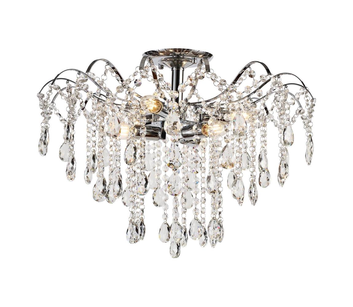 Brilagi - Přisazený lustr CRYSTAL 6xE14/60W/230V lesklý chrom BG71342