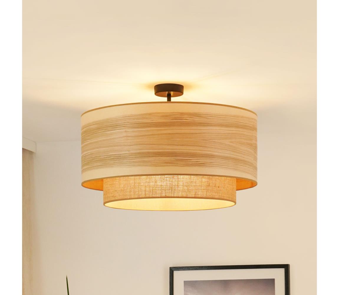 Brilagi - Přisazený lustr MONTANA BOHO 1xE27/15W/230V pr. 60 cm hnědá 608503
