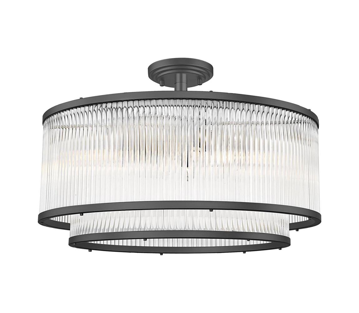 Brilagi - Přisazený lustr RAMOS 6xE14/60W/230V černá BG-C0528-06H-P7AC