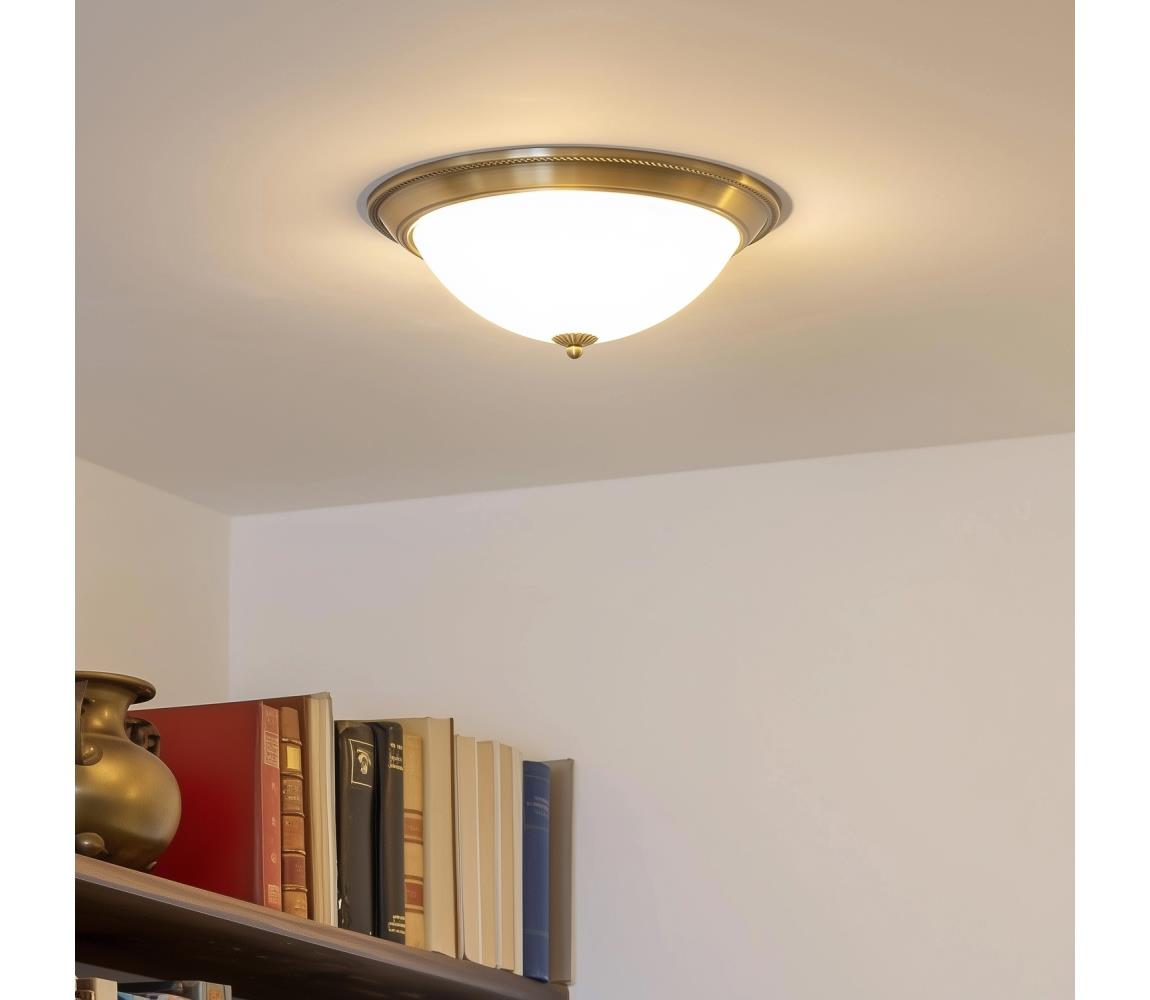 Brilagi - Stropní svítidlo CLASSIC 3xE27/60W/230V bronzová BG71323