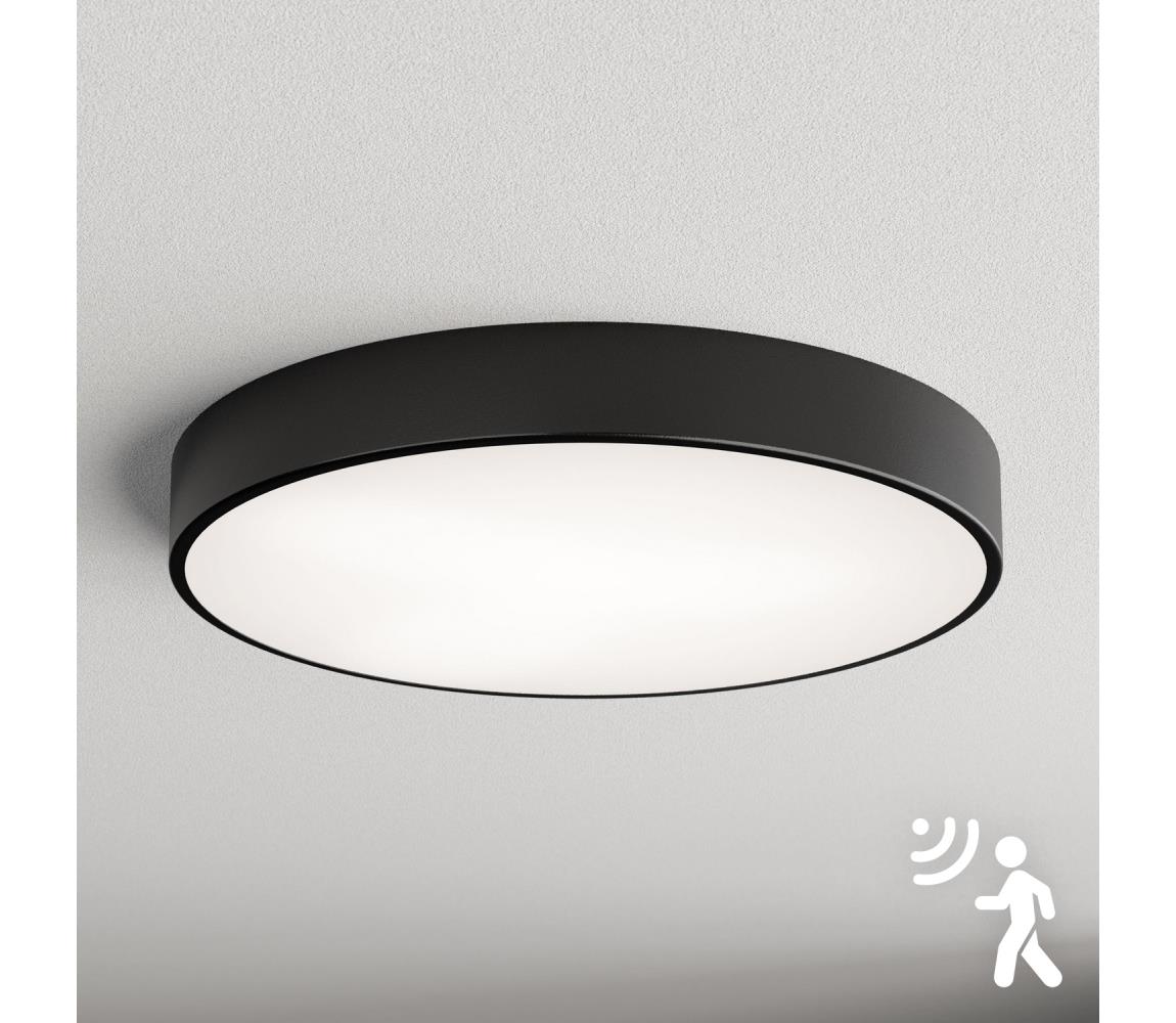 Brilagi - Stropní svítidlo se senzorem CLARE 5xE27/40W/230V pr. 60 cm černá 8590828003748