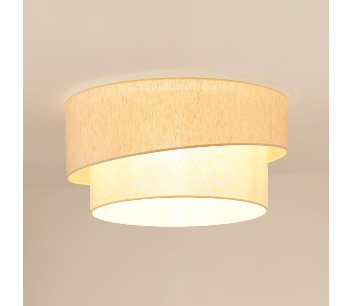 Brilagi - Stropní svítidlo SHINE 1xE27/15W/230V pr. 50 cm krémová 609739