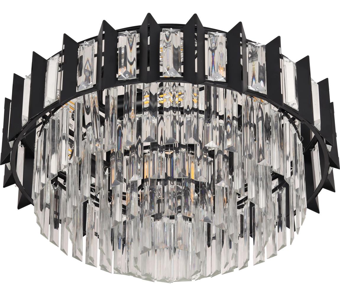 Brilagi - Stropní svítidlo SPECTRA 5xE14/40W/230V pr. 48 cm černá BRSL61032B