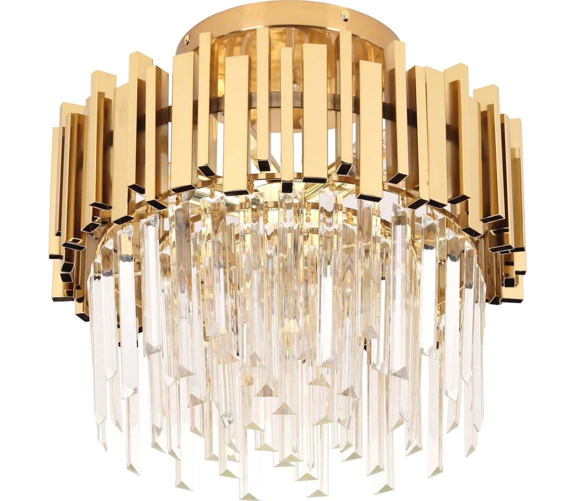 Brilagi - Stropní svítidlo VERVE 6xE14/40W/230V pr. 60 cm zlatá BRSL21016G