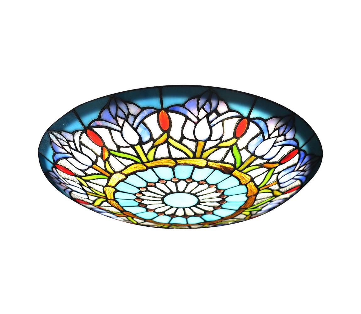 BRILAGI - Tiffany vitrážové stropní svítidlo LORAS 2xE27/60W/230V 63009
