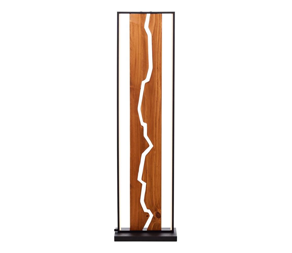 Brilliant - LED Stojací lampa THUNDER LED/18W/230V borovice G80111/76