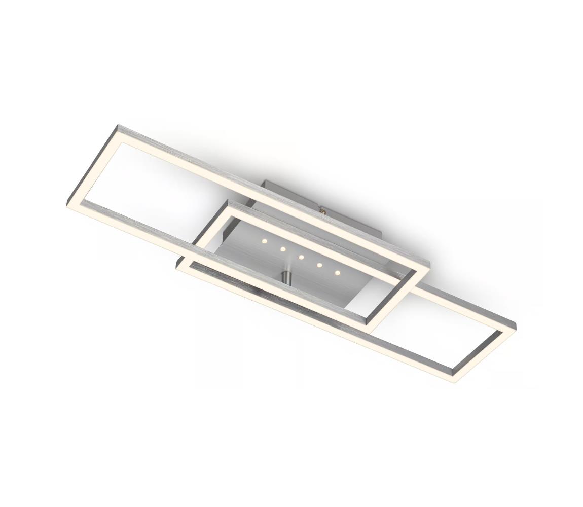 Brilo - LED Stmívatelné stropní svítidlo LED/30W/230V 3000K matný chrom 3774019