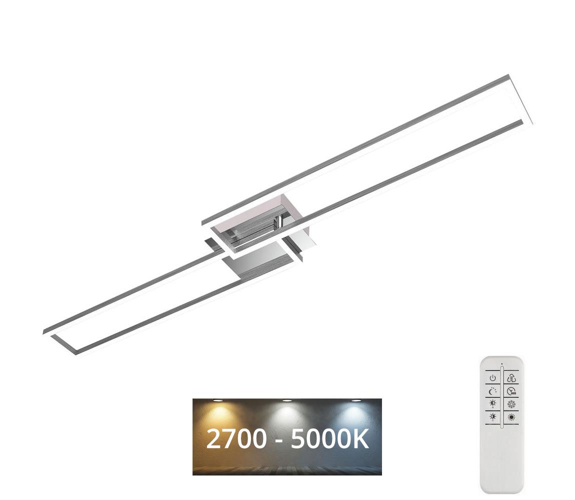 Brilo - LED Stmívatelný přisazený lustr FRAME 2xLED/20W/230V + DO 3145-018