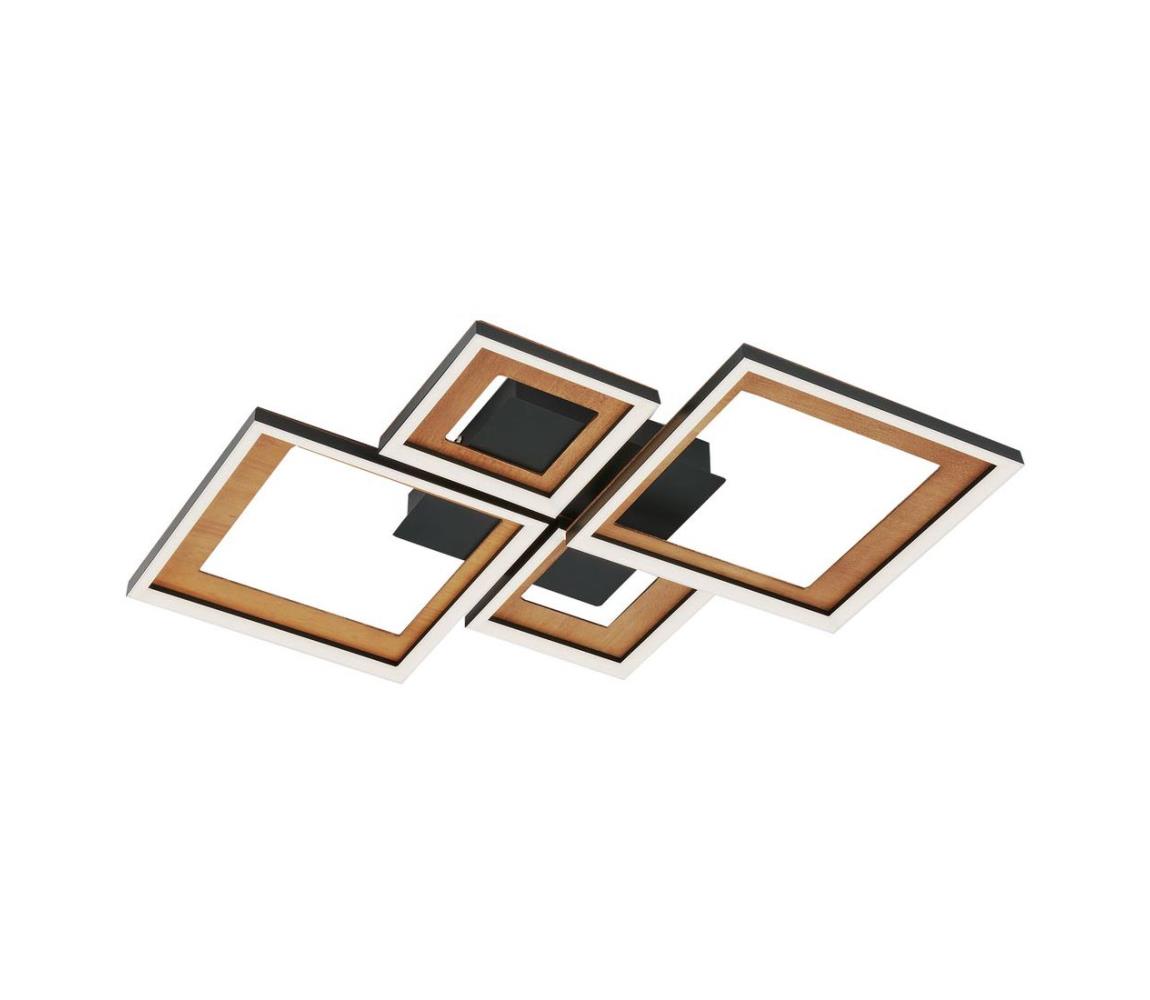 Brilo - LED Stmívatelný přisazený lustr FRAME LED/38W/230V 3727-015