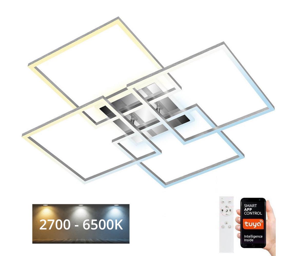 Brilo - LED Stmívatelný přisazený lustr FRAME LED/50W/230VWi-Fi Tuya + DO 3515-019